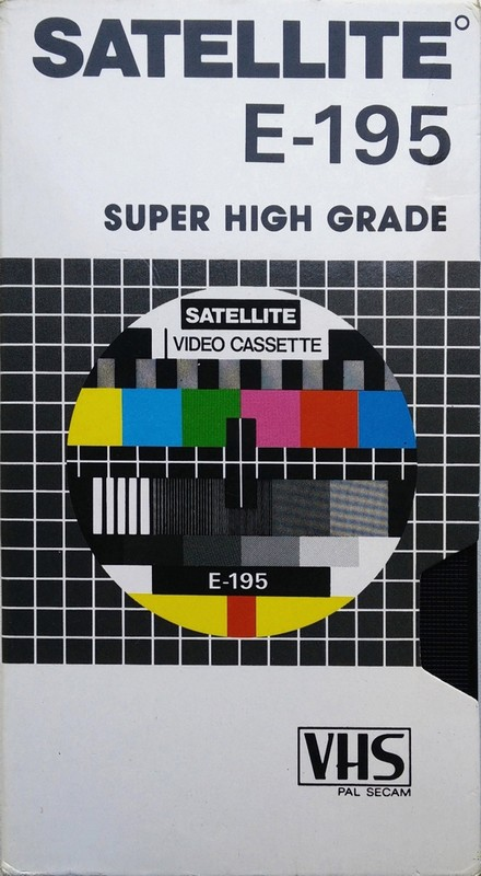 VHS, Video Home System Satellite 195 Type I Normal Europe