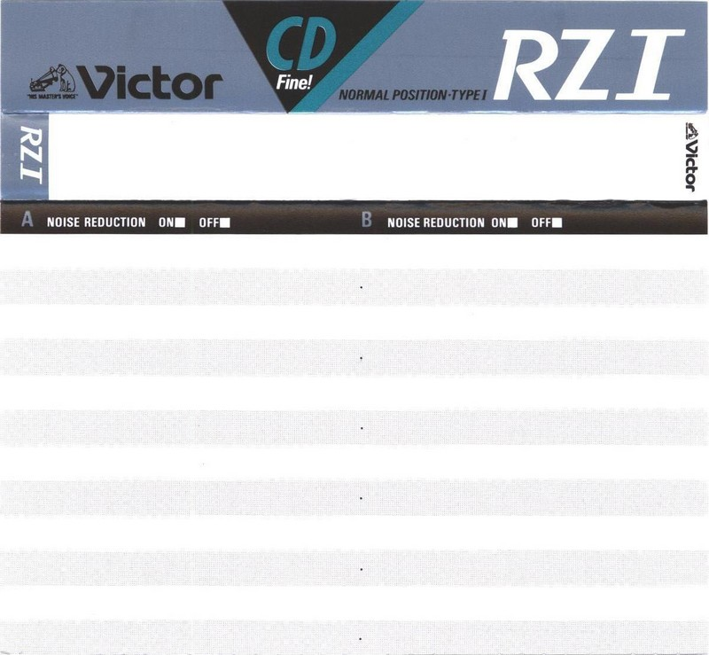 Compact Cassette: Matsushita Victor - RZI 70