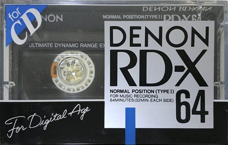 Compact Cassette: Nippon Columbia / Denon Denon - RD-X 64