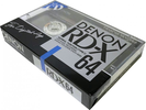 Compact Cassette Denon RD-X 64 "RD-X64N" Type I Normal 1988 Japan