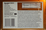 Compact Cassette Scotch XS II-S 90 Type II Chrome 1990 USA