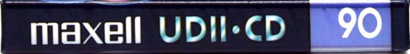 Compact Cassette Maxell UDII-CD 90 Type II Chrome 1998 Europe