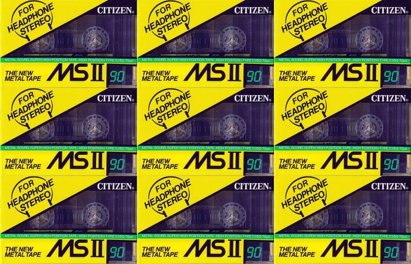 Compact Cassette:  Citizen - MS II 90