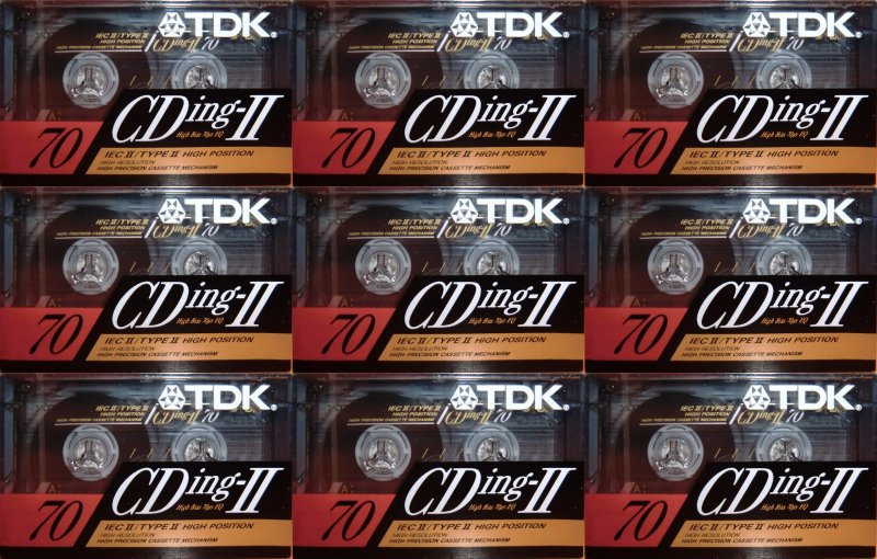 Compact Cassette: TDK  - CDing-II 70