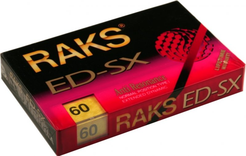 Compact Cassette: RAKS  - ED-SX 60