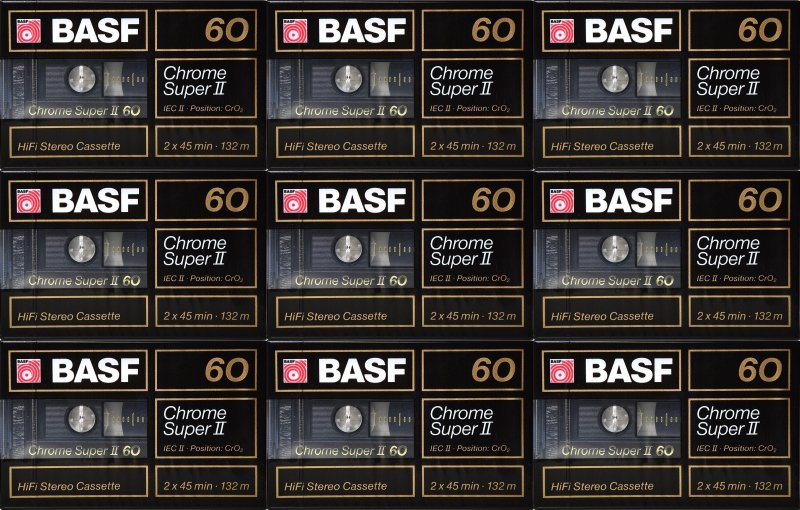 Compact Cassette: BASF  - Chrome Super II 60