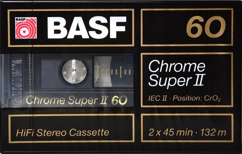 Compact Cassette: BASF  - Chrome Super II 60