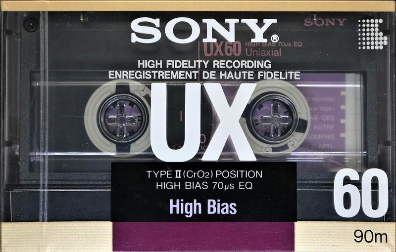 Compact Cassette: Sony  - UX 60