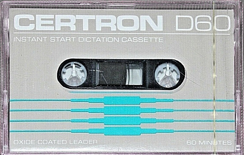 Compact Cassette:  Certron - D 60