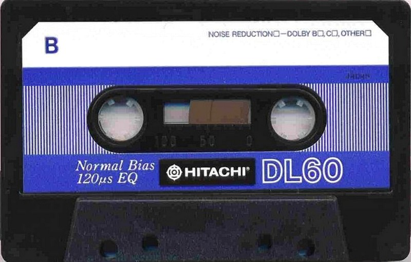 Compact Cassette: Maxell / Hitachi Hitachi - DL 60