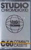 Compact Cassette Studio Technik 60 Type II Chrome 1978 Europe