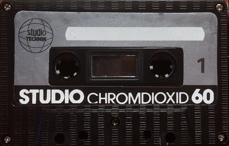 Compact Cassette: Unknown Studio Technik -  60