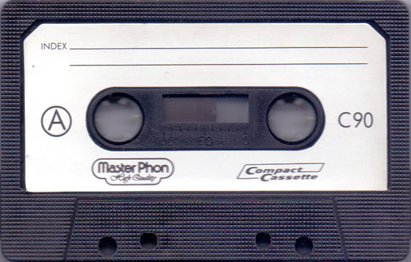 Compact Cassette Master Phon 90 Type I Normal 1981 Hong Kong