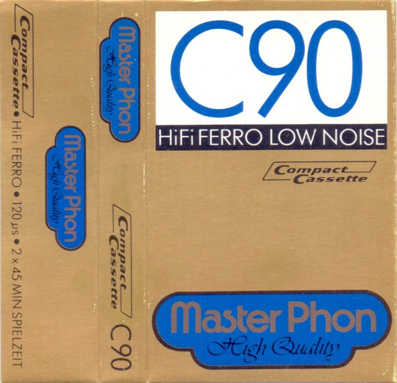 Compact Cassette: Unknown Master Phon -  90