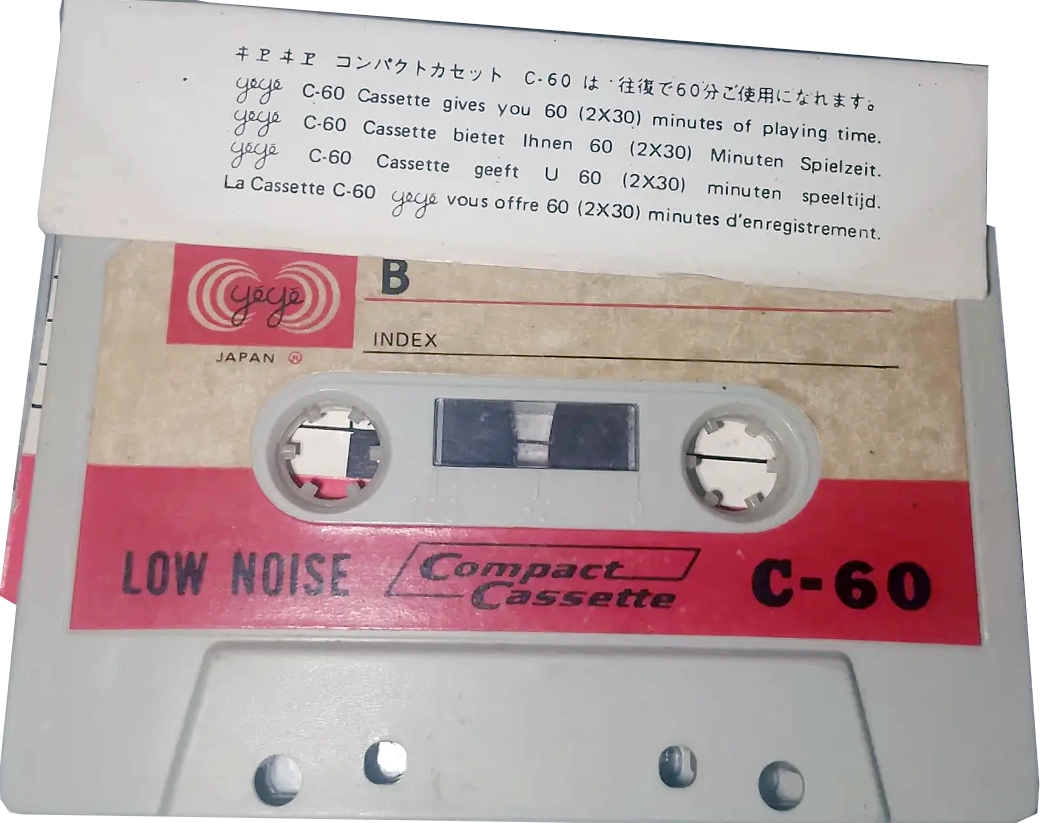 Compact Cassette yeye 60 Type I Normal Worldwide