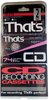 Blister Thats CD 74 "CD-II" Type II Chrome 1987 USA