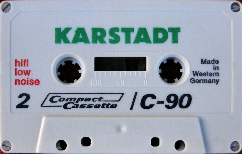 Compact Cassette Karstadt 90 Type I Normal 1971 Germany