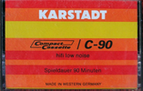 Compact Cassette Karstadt 90 Type I Normal 1971 Germany