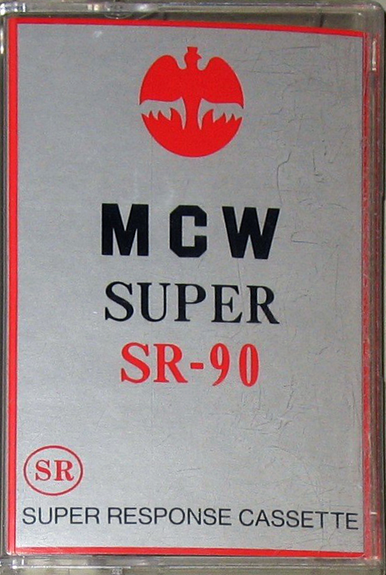 Compact Cassette MCW SR 90 Type I Normal 1992 Russia