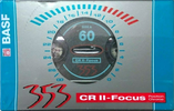 Compact Cassette BASF CR II-Focus 60 Type II Chrome 1994 Europe