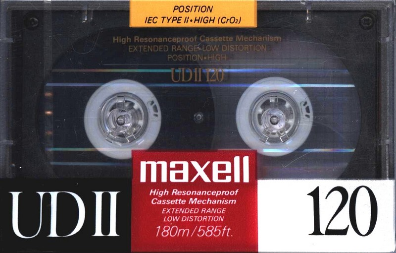 Compact Cassette: Maxell / Hitachi Maxell - UDII 120