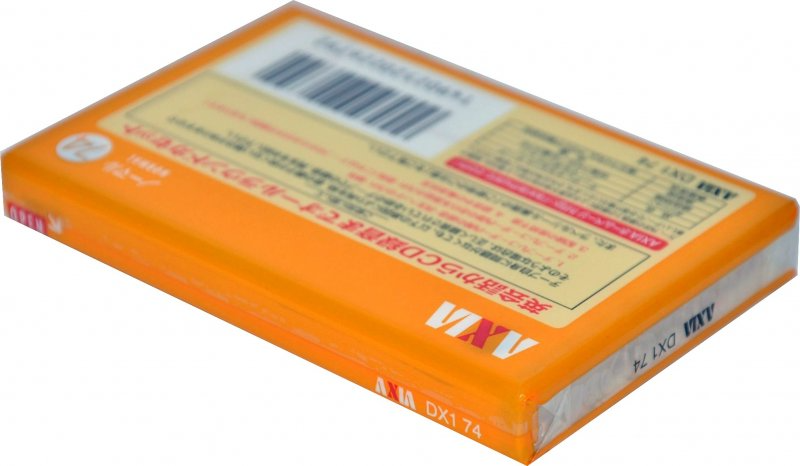 Compact Cassette AXIA DX1 74 Type I Normal 2007 Japan