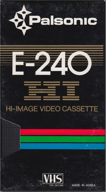 VHS, Video Home System:  Palsonic -  240