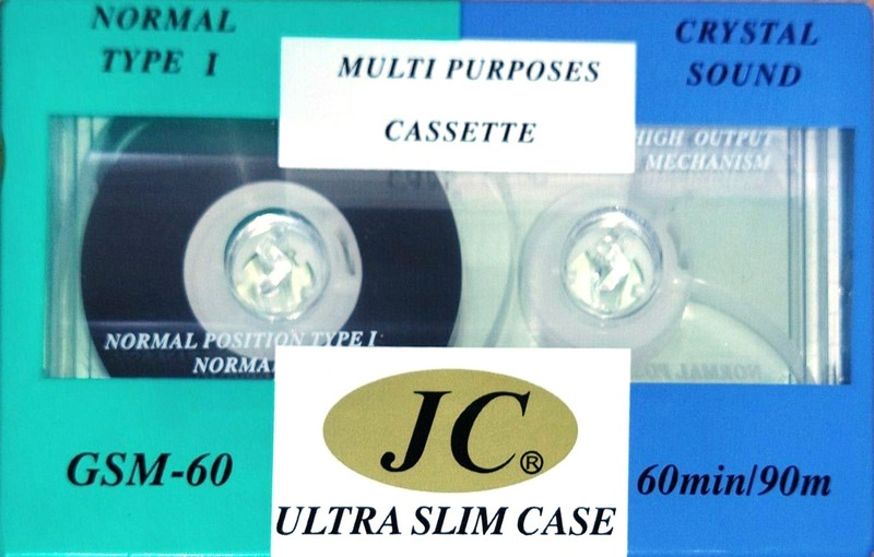 Compact Cassette JC 60 "GSM-60" Type I Normal Thailand