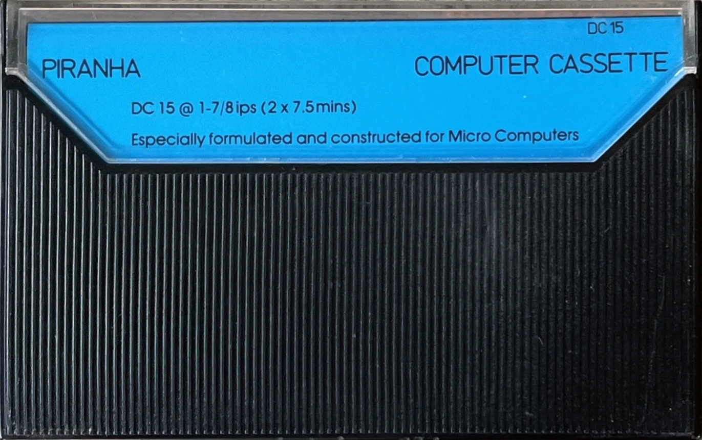 Compact Cassette Piranha DC 15 Computer Cassette UK