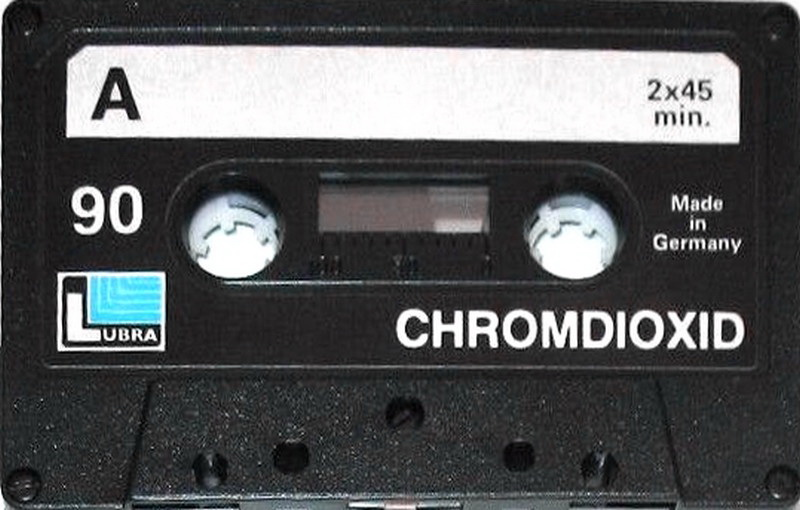 Compact Cassette Lubra 90 Type II Chrome Germany