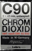 Compact Cassette Lubra 90 Type II Chrome Germany