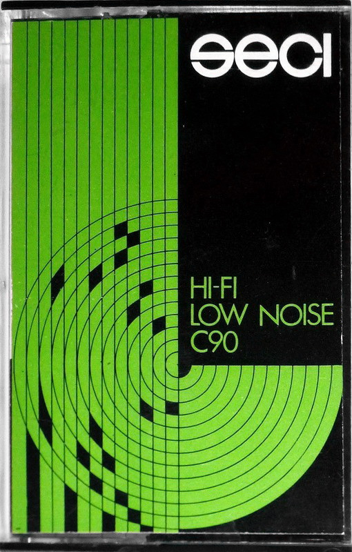 Compact Cassette Seci 90 "transparent" Type I Normal 1977 Europe