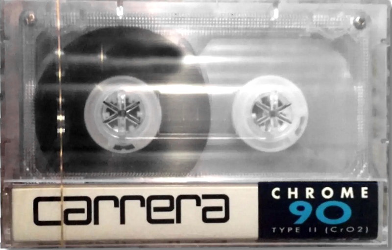 Compact Cassette Carrera 90 Type II Chrome 1996 USA