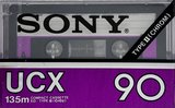 Compact Cassette Sony UCX 90 Type II Chrome 1982 Germany