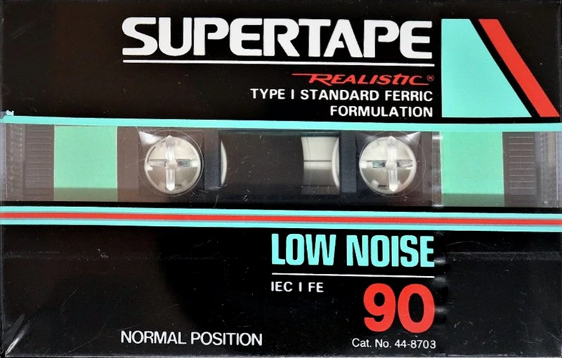 Compact Cassette: Realistic SUPERTAPE -  90