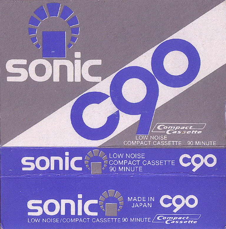 Compact Cassette:  Sonic -  90