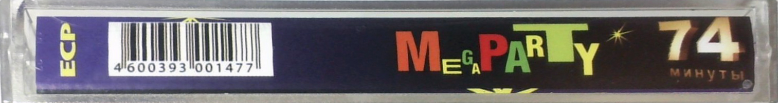 Compact Cassette ECP EF 74 "Mega Party" Type I Normal 2005 Russia