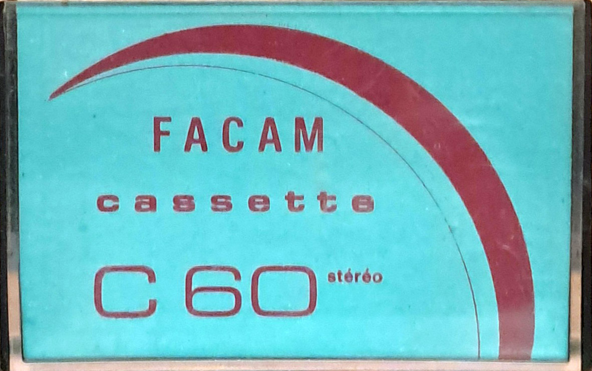 Compact Cassette Facam 60 Type I Normal Unknown Country