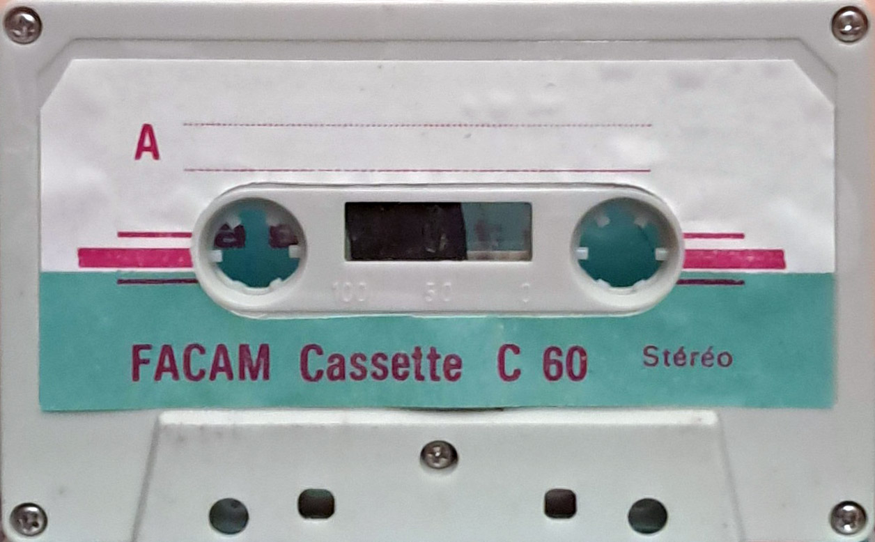 Compact Cassette Facam 60 Type I Normal Unknown Country