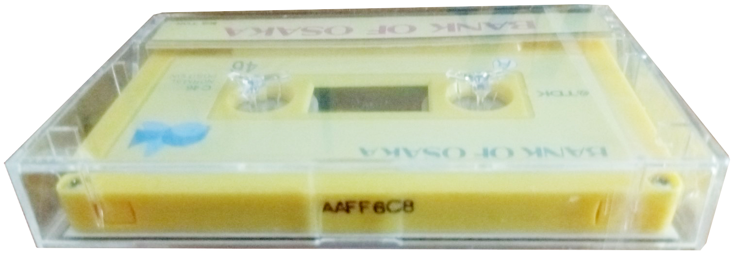 Compact Cassette TDK 46 "Bank Of Osaka" Type I Normal 1985 Japan