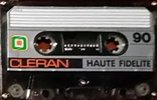 Compact Cassette Cleran Haute Fidelite 90 Type I Normal 1985 France
