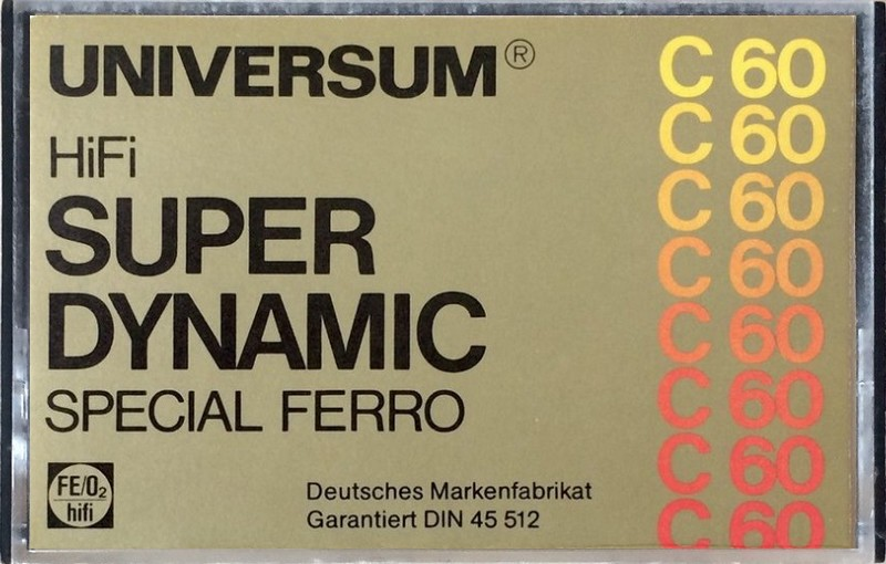 Compact Cassette:  Universum - Super Dynamic 60