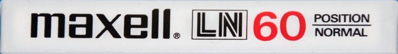 Compact Cassette Maxell LN 60 Type I Normal 1983 USA