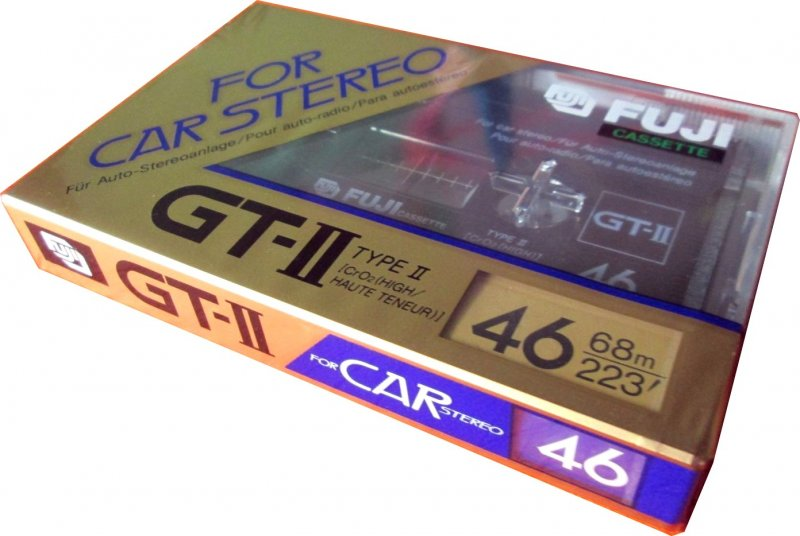 Compact Cassette Fuji GT-II 46 Type II Chrome 1982 Europe