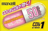 Compact Cassette Maxell CD`s I / CD`s 1 50 "CDS1-50N Music Vitamins" Type I Normal 2000 Japan