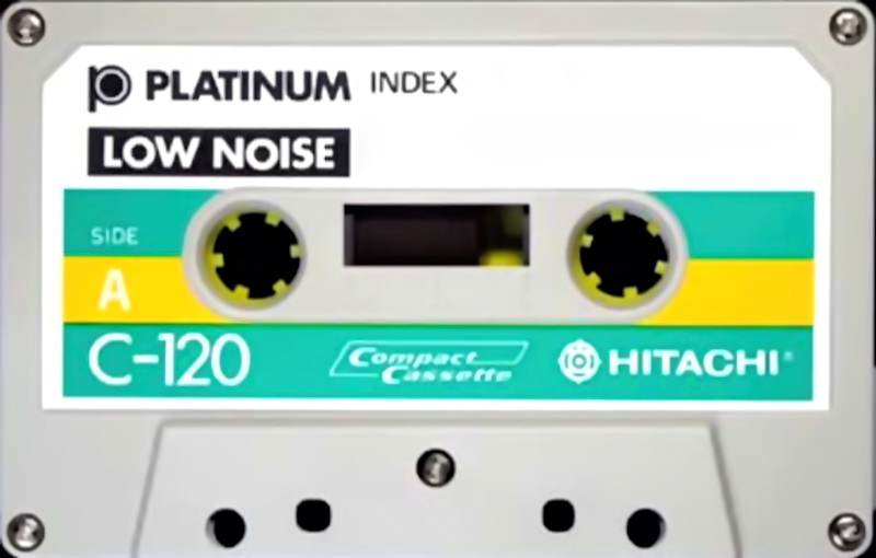 Compact Cassette Hitachi Platinum 120 Type I Normal 1970 Europe