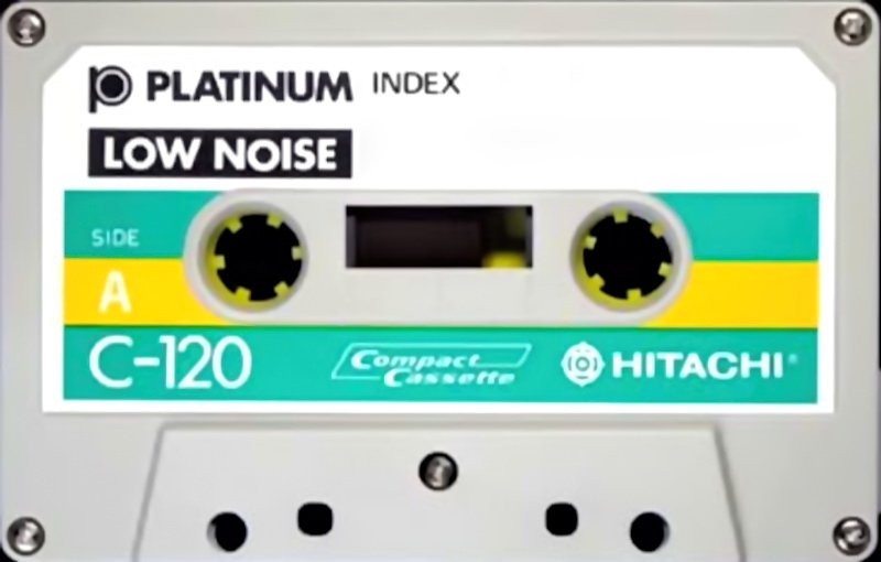 Compact Cassette: Maxell / Hitachi Hitachi - Platinum 120