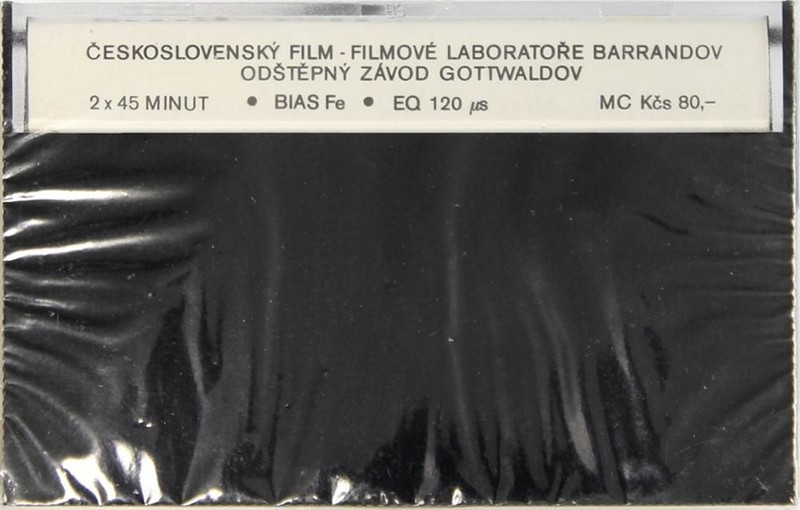 Compact Cassette Emgeton LN Stereo 90 Type I Normal 1980 Czechoslovakia