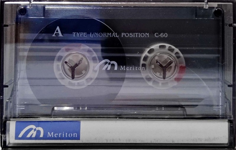 Compact Cassette Meriton 60 Type I Normal