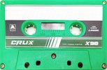 Compact Cassette CRUX X 90 "green" Type I Normal 2023 Worldwide